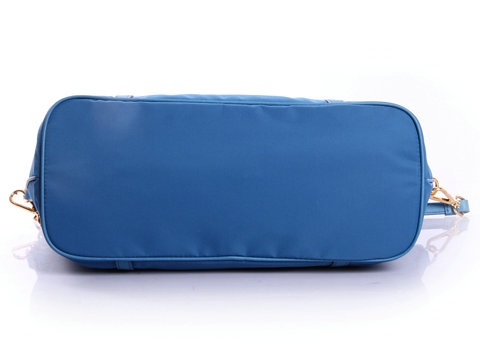 2014 Prada shoulder bag fabric BL4253 blue for sale